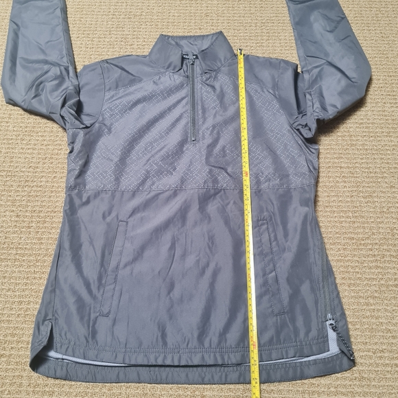 Holloway Ladies Series X Quarter Zip Pullover Jacket Women's Gray Size S - Picture 15 of 16